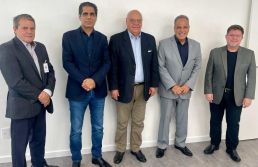 Ordine recebe o presidente da Câmara do Comércio Irã-Brasil
