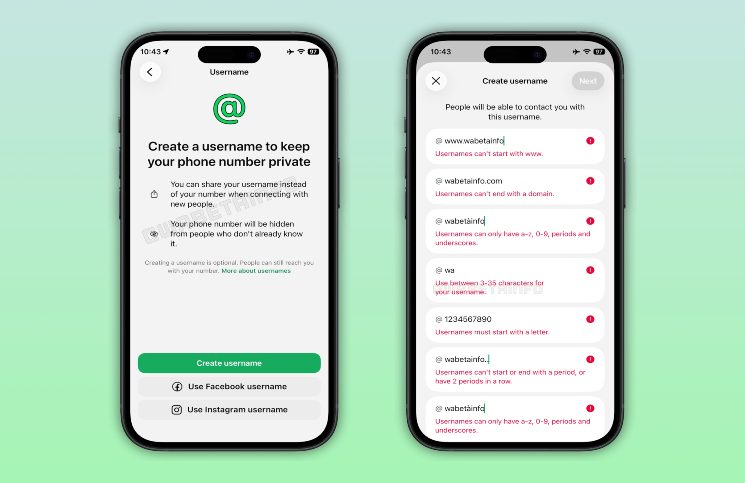Usernames no WhatsApp: 5 passos para sua empresa acompanhar a mudança